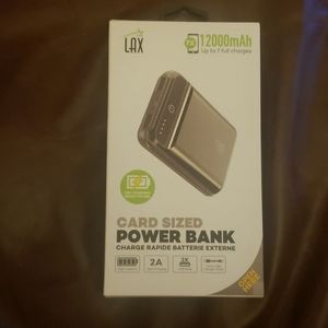 Card sized power bank 12000mAh